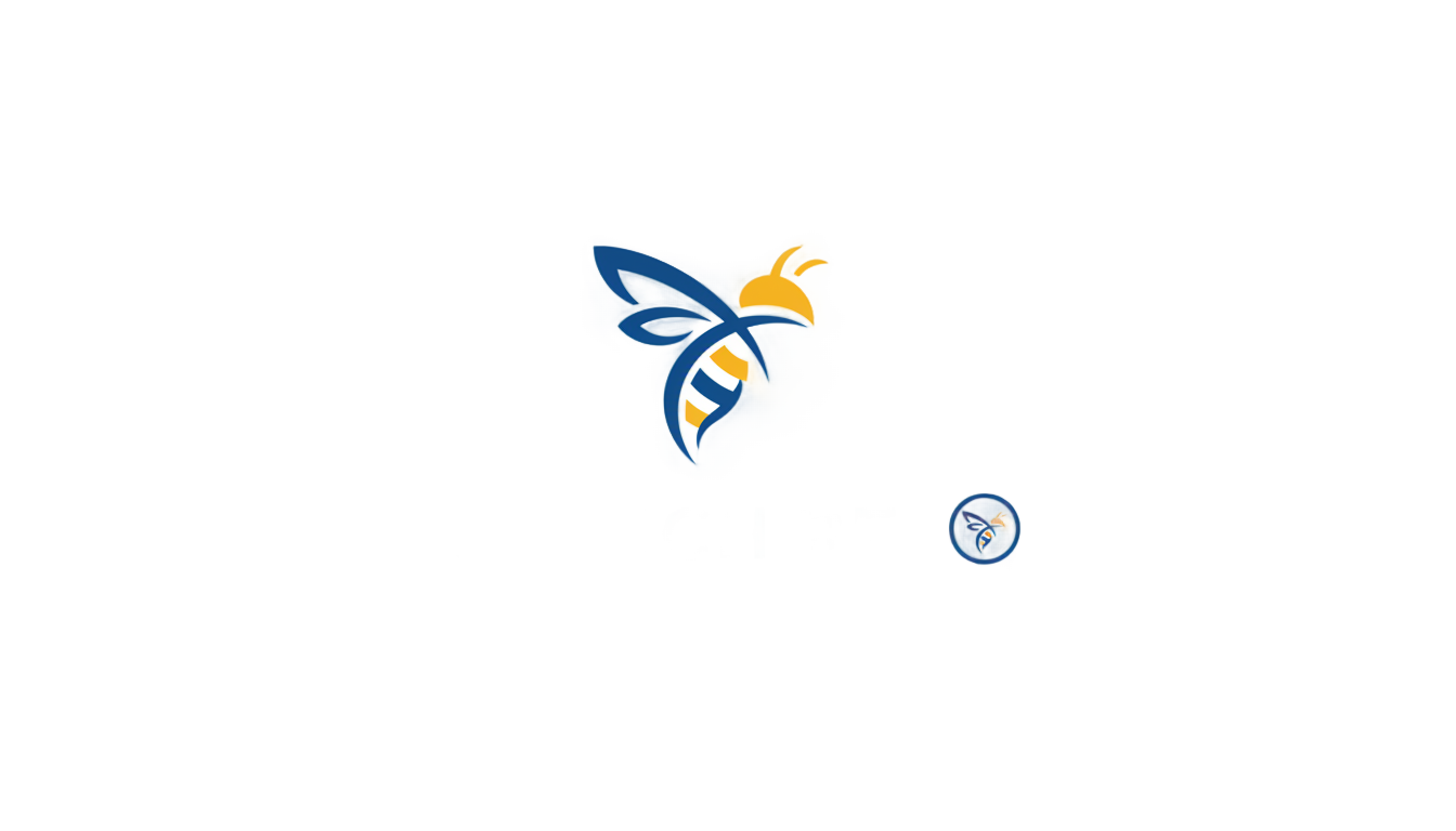 french bee logo png PNG transparent background