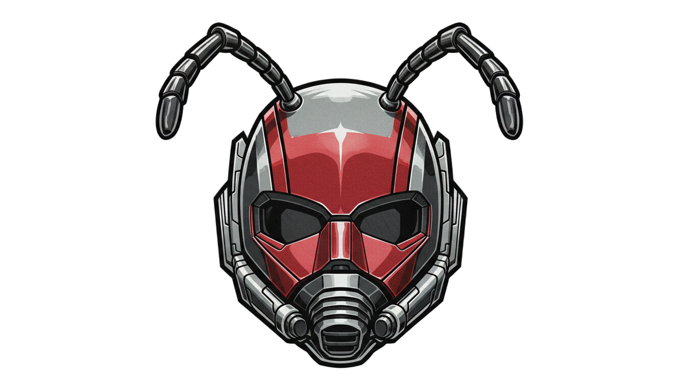 ant man logo png PNG transparent background