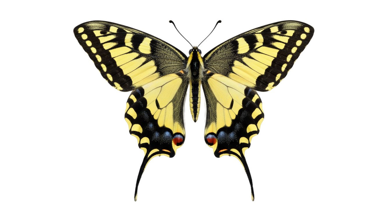 swallowtail butterfly png PNG transparent background