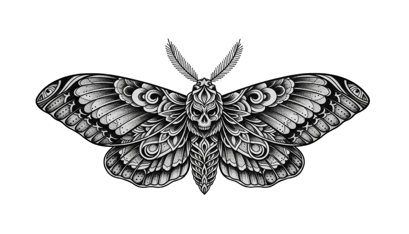 harry styles moth tattoo png PNG transparent background