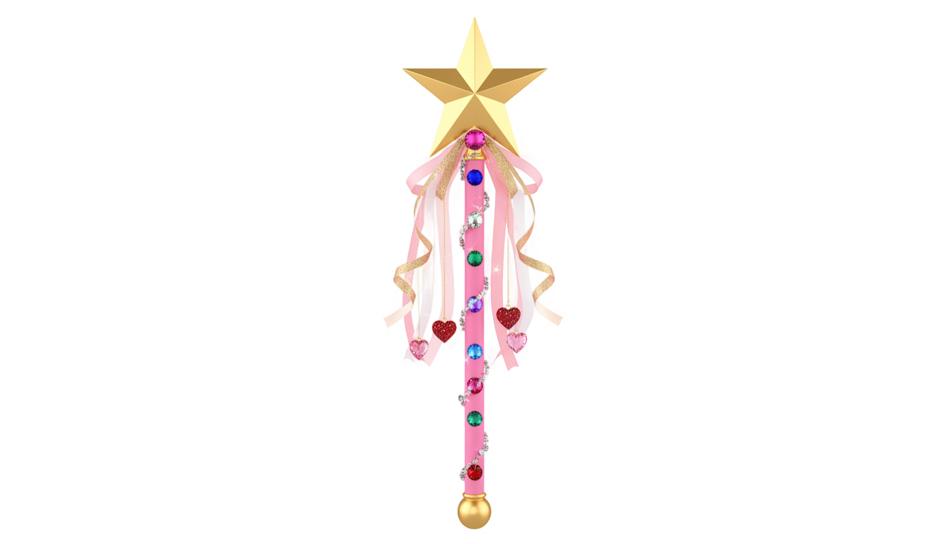 star butterfly wand png PNG transparent background