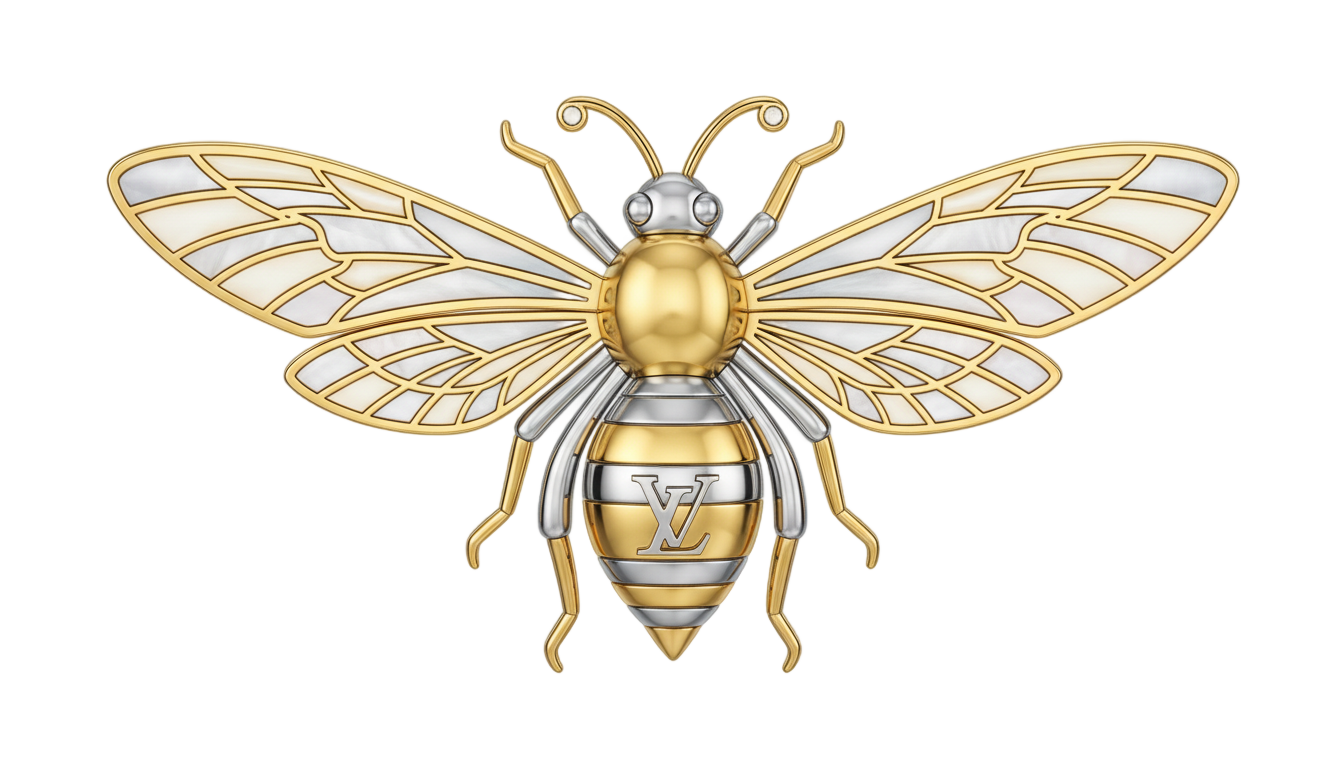 dior bee logo png PNG transparent background