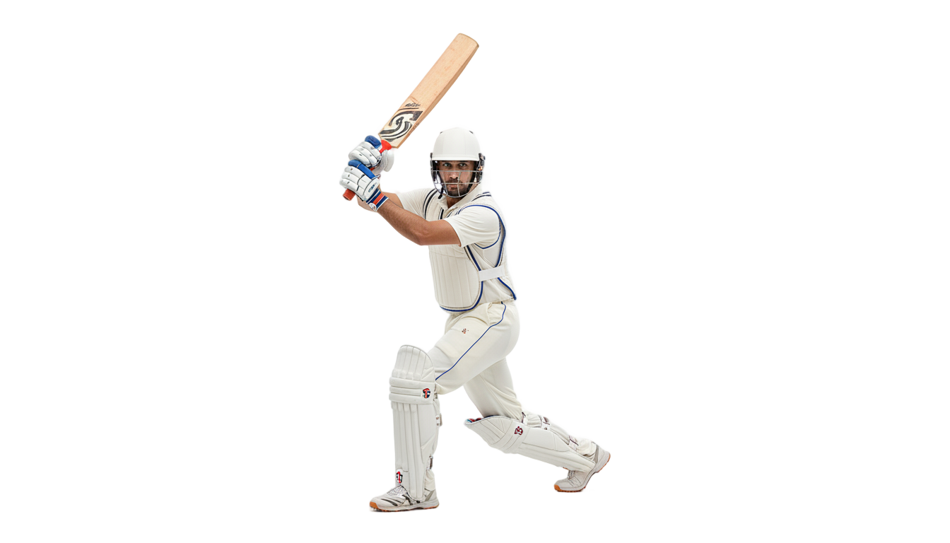 cricket batting png PNG transparent background