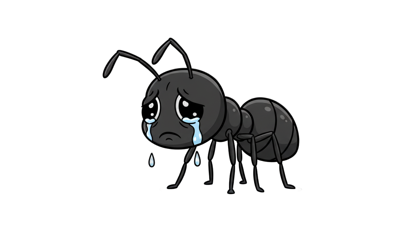 sad ant meme png PNG transparent background