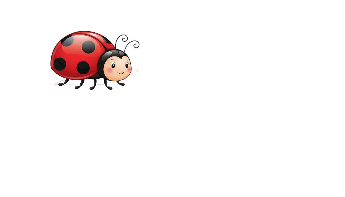 banner ladybug png PNG transparent background