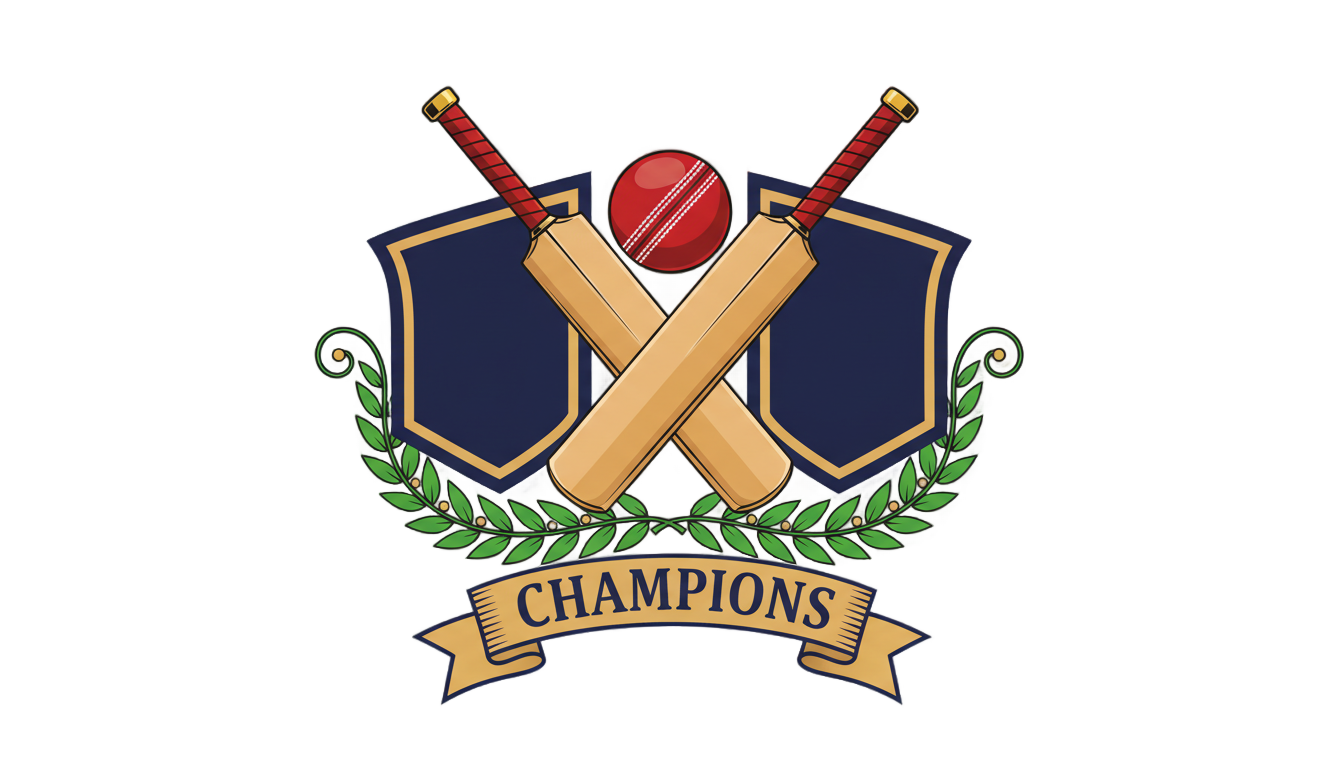 cricket team logo design png PNG transparent background