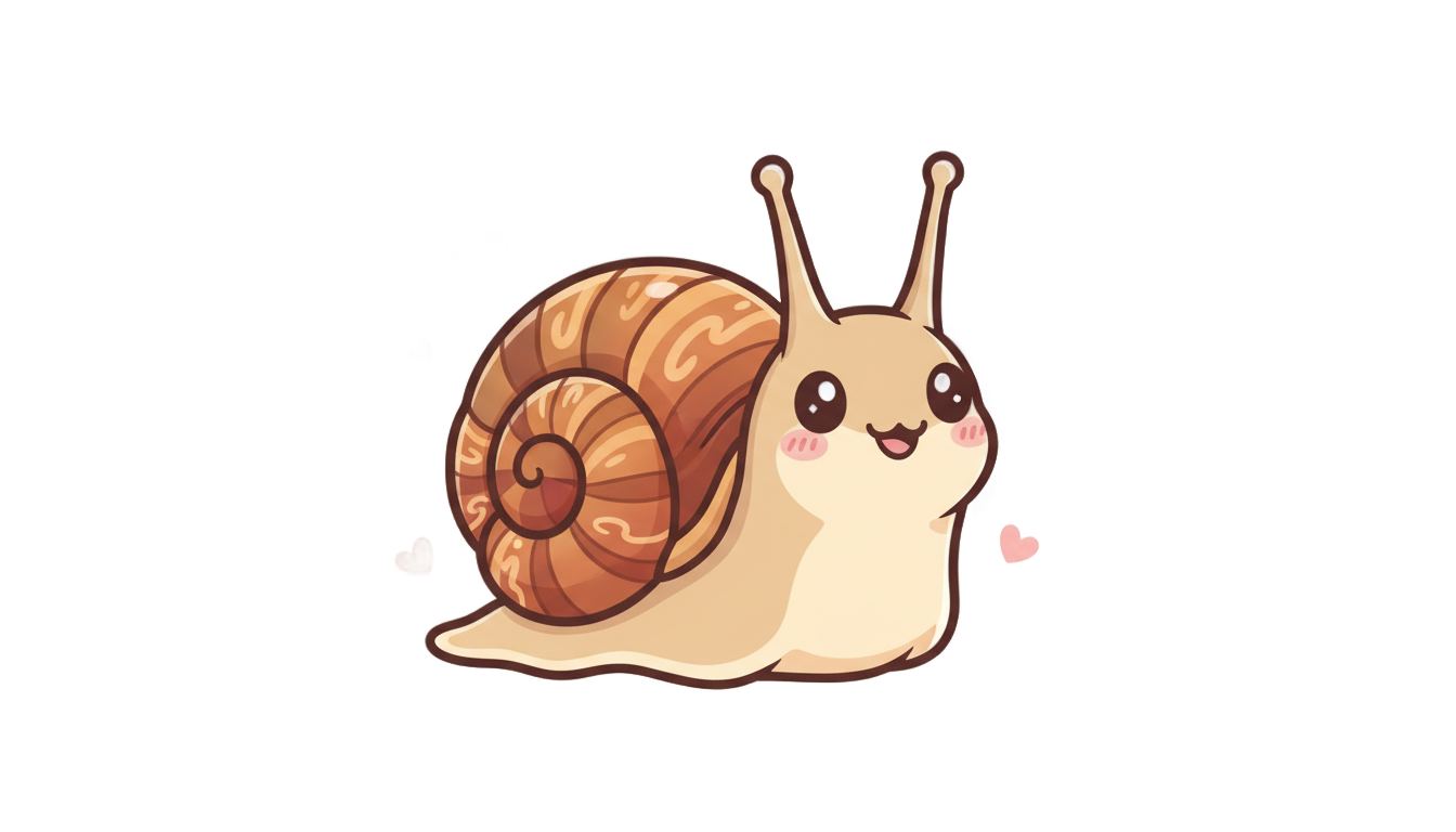 cute snail png PNG transparent background