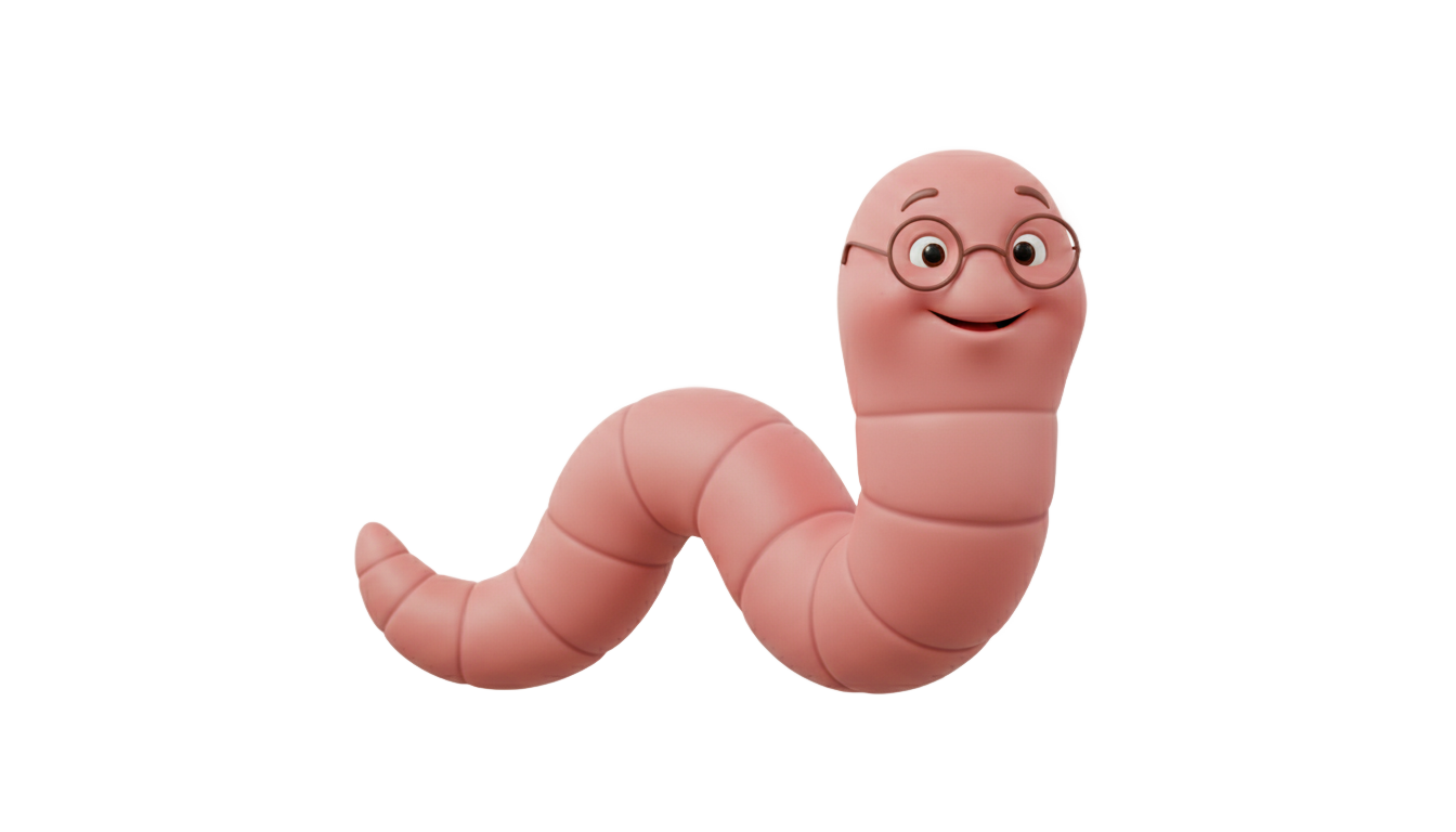 marcus the worm png PNG transparent background