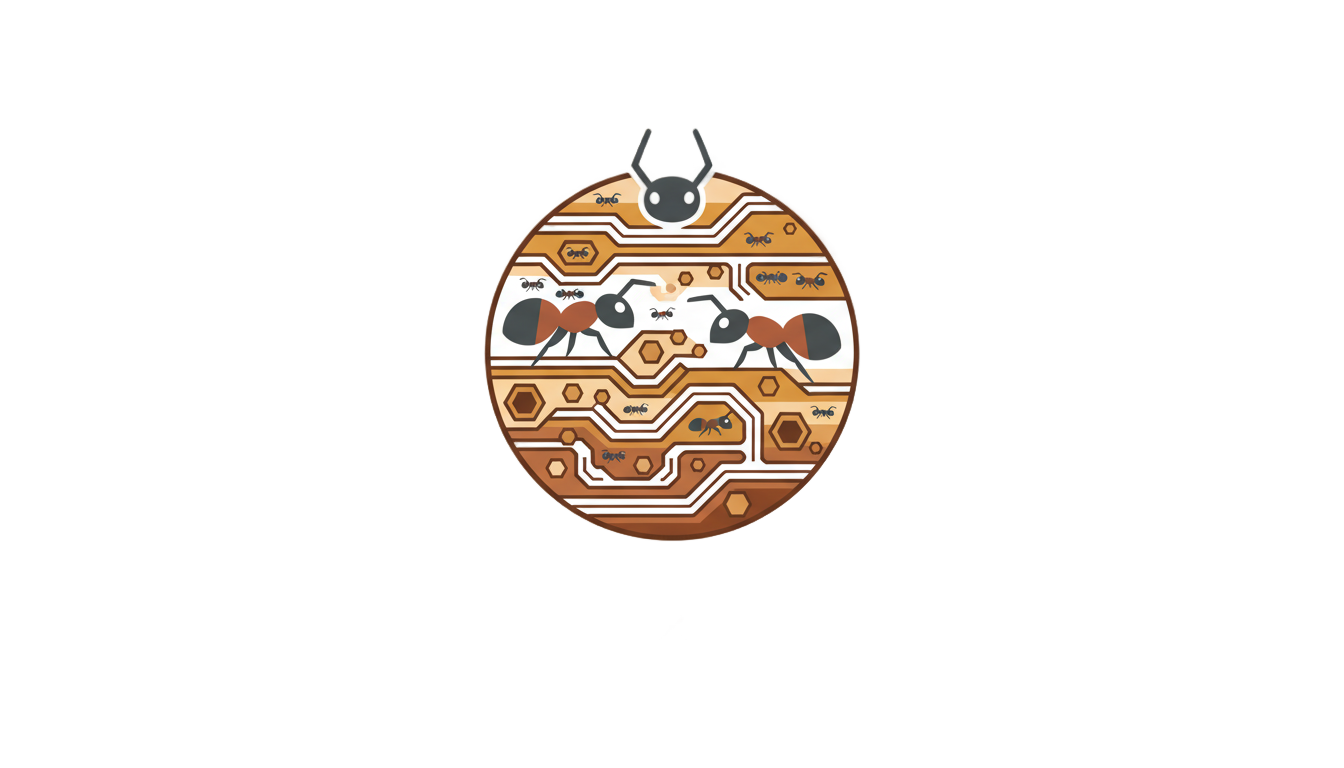 ant farm logo png PNG transparent background
