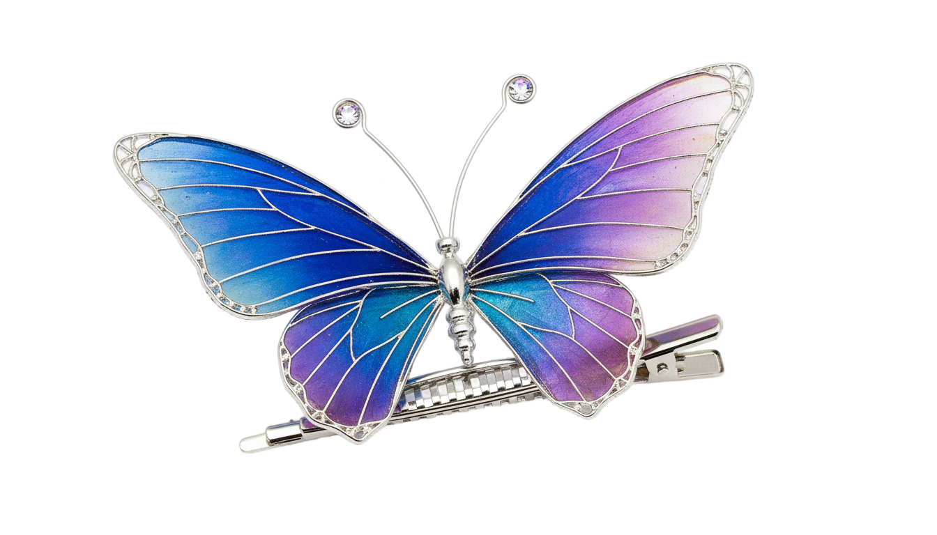 butterfly hair clip png PNG transparent background