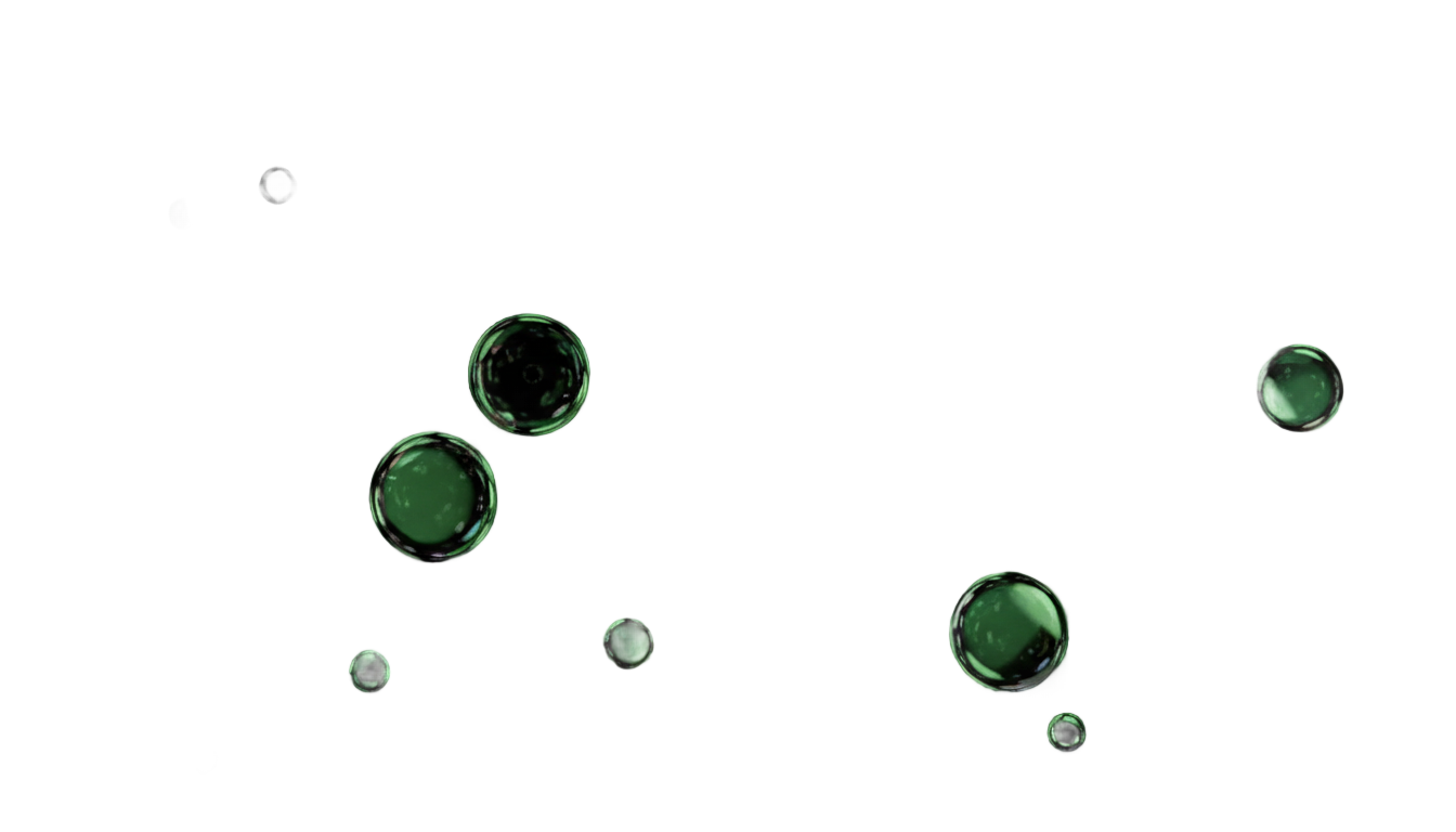 green bokeh png PNG transparent background