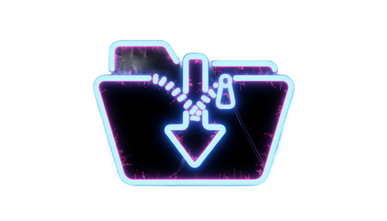 neon light png zip file download PNG transparent background