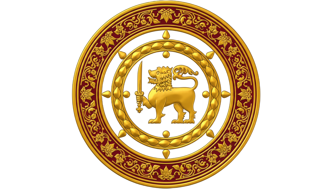 emblem of sri lanka png PNG transparent background