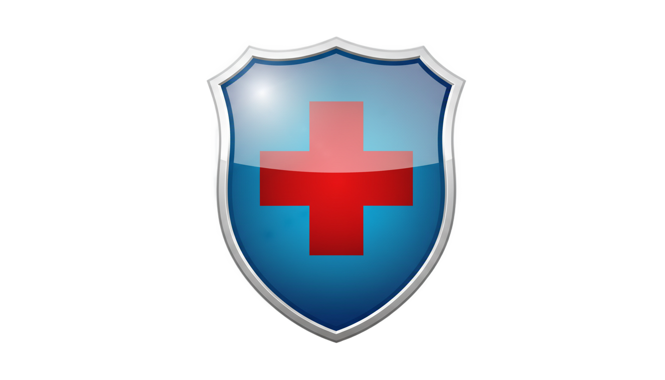 medical shield logo png PNG transparent background