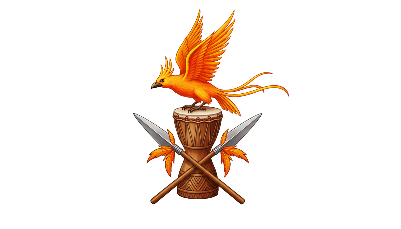 what is found on the national emblem of png PNG transparent background
