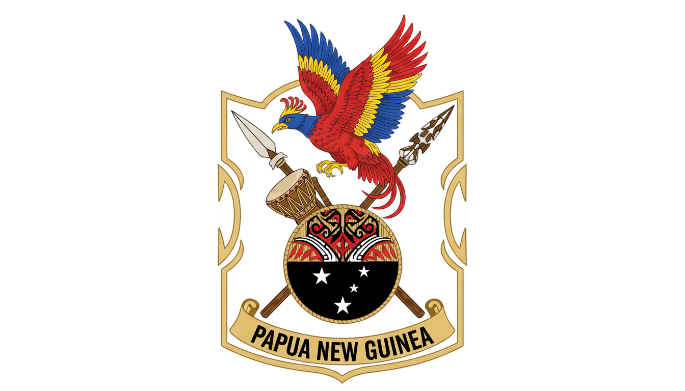 what does the national emblem of png represent PNG transparent background