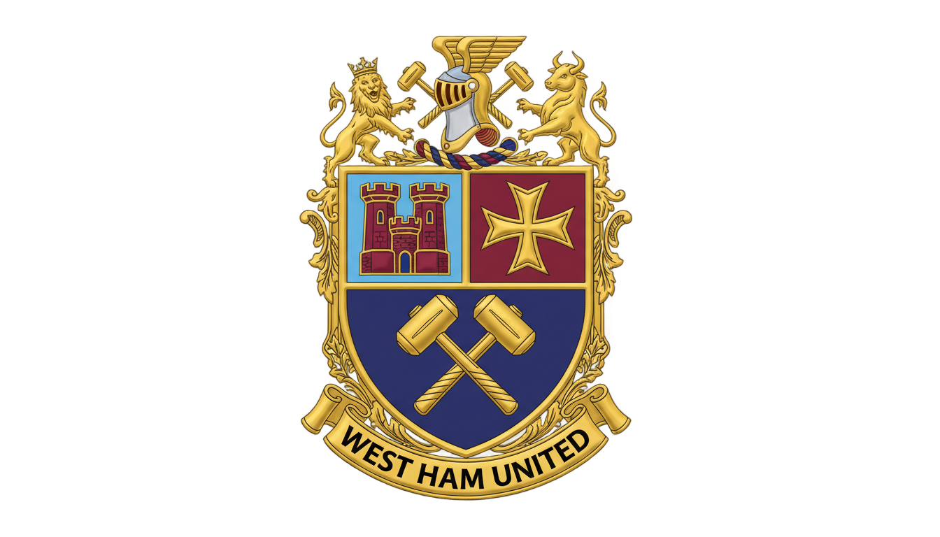 west ham crest png PNG transparent background