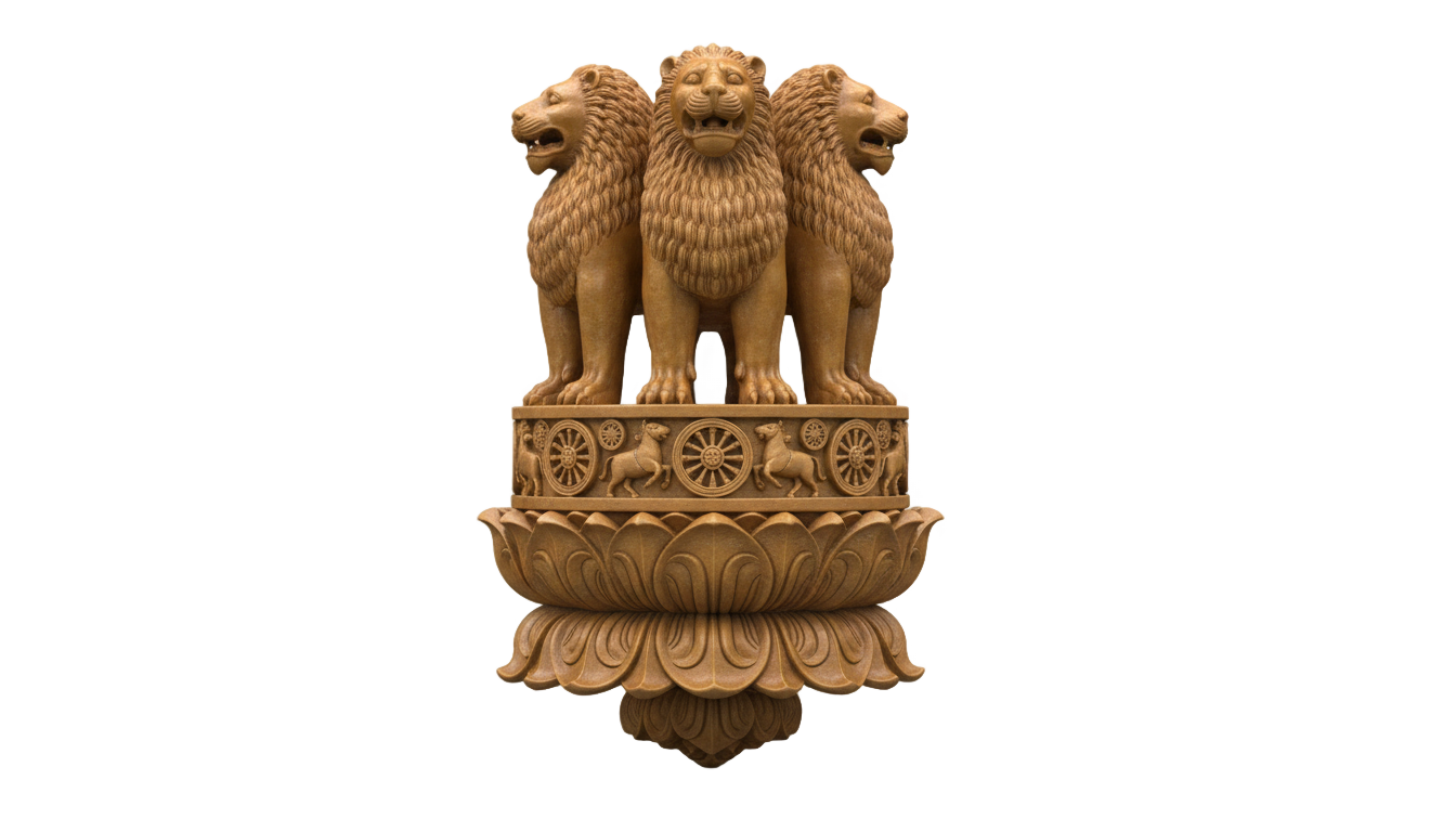 india national emblem png PNG transparent background