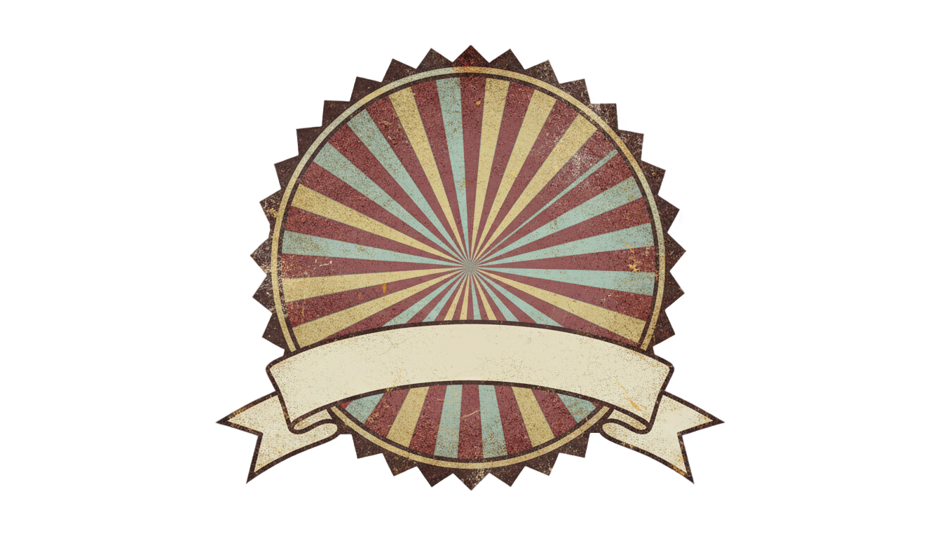 retro vintage logo png PNG transparent background