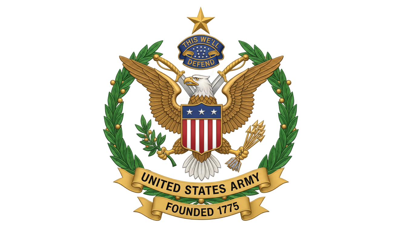 army crest png PNG transparent background