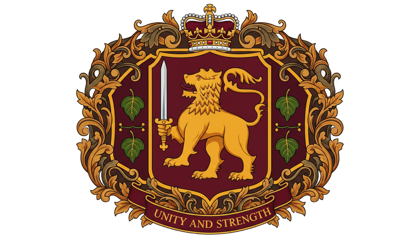 national emblem of sri lanka png PNG transparent background