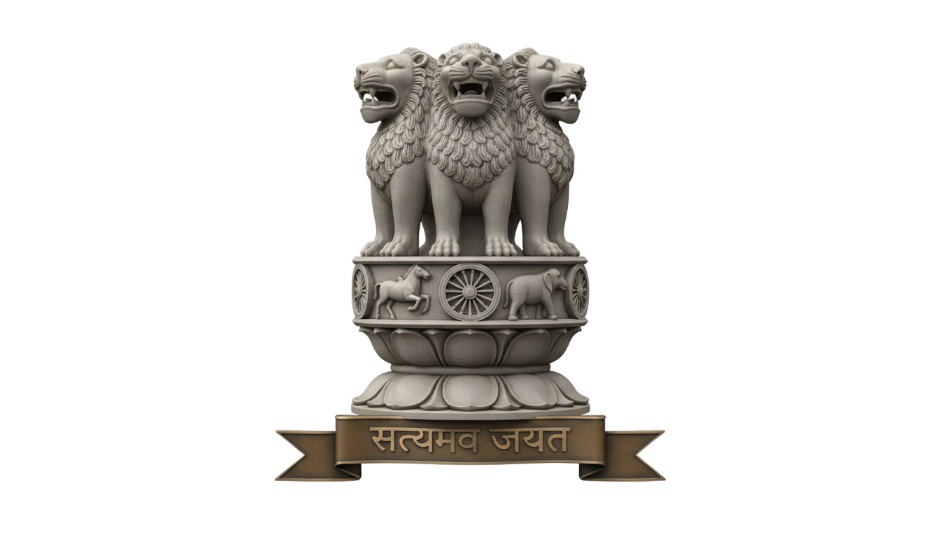 indian national emblem png PNG transparent background