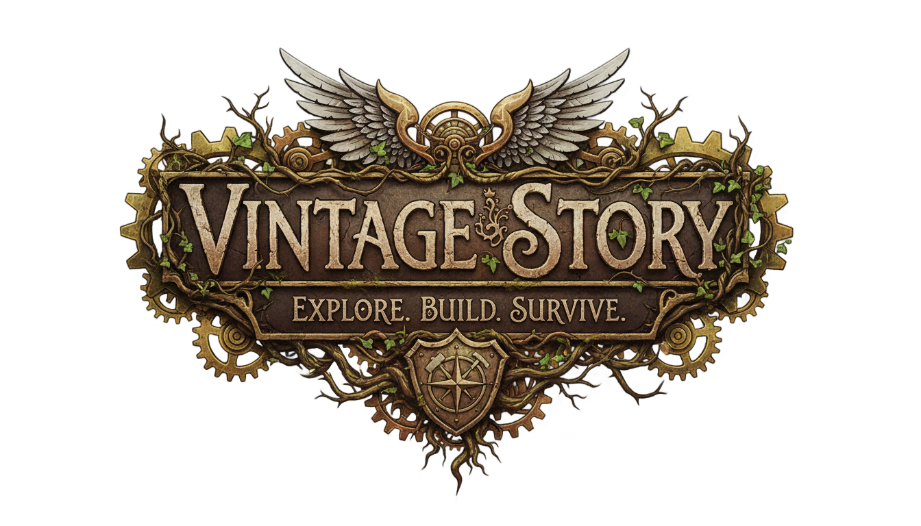 vintage story logo png PNG transparent background