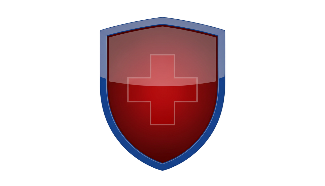 medical shield logo png PNG transparent background