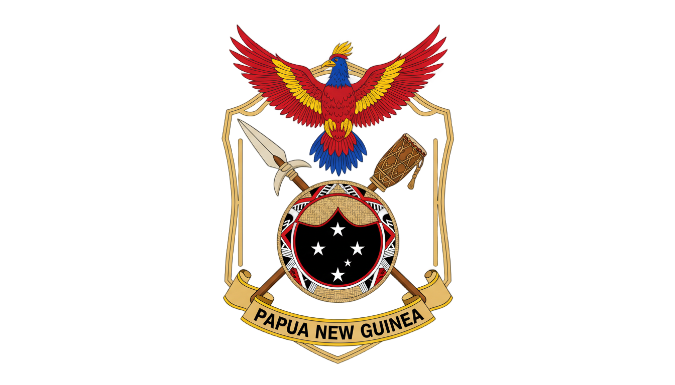 what does the national emblem of png represent PNG transparent background