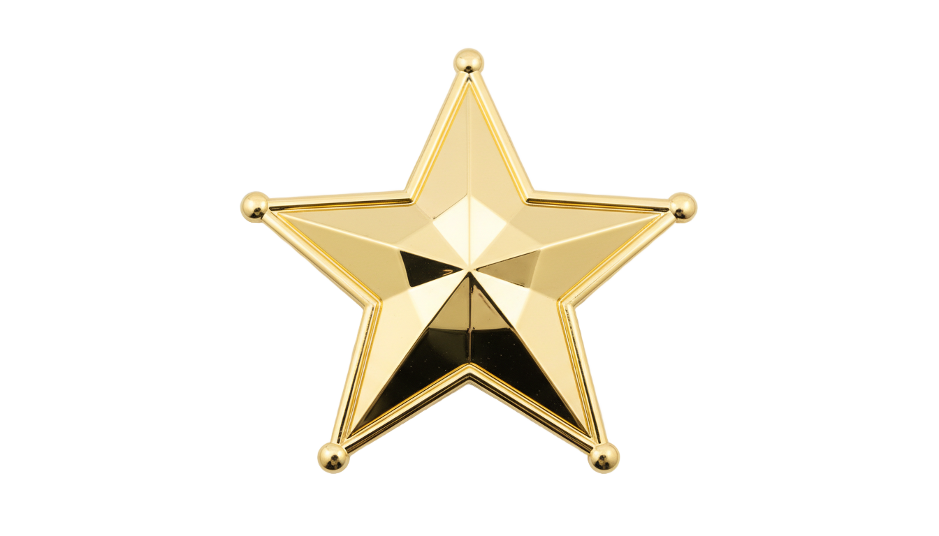 star emblem png PNG transparent background