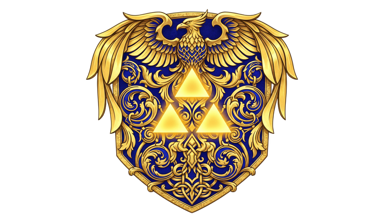 hylian crest png PNG transparent background