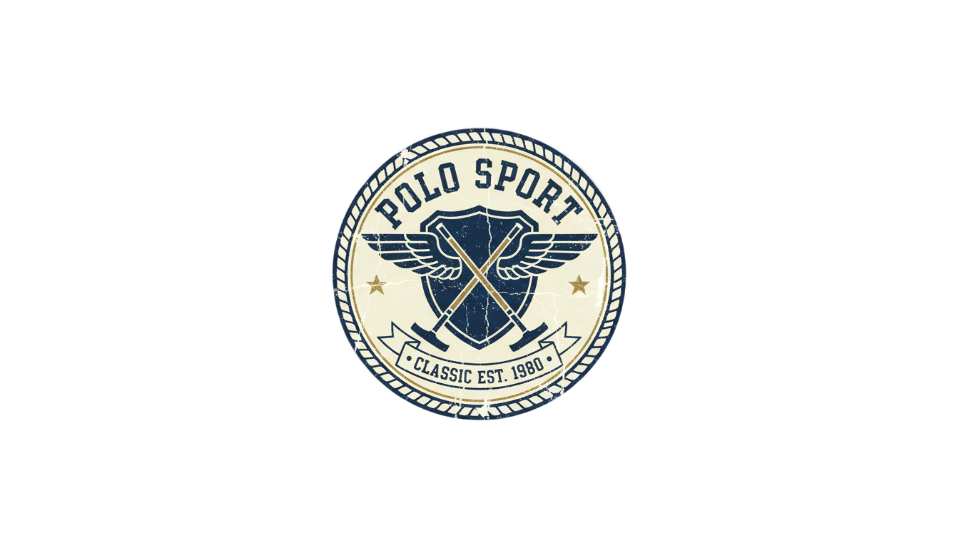 logo vintage polos png PNG transparent background