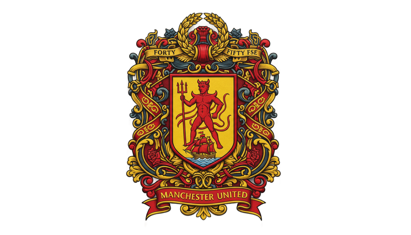 man utd crest png PNG transparent background