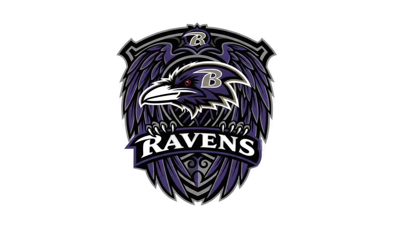 baltimore ravens shield logo png PNG transparent background