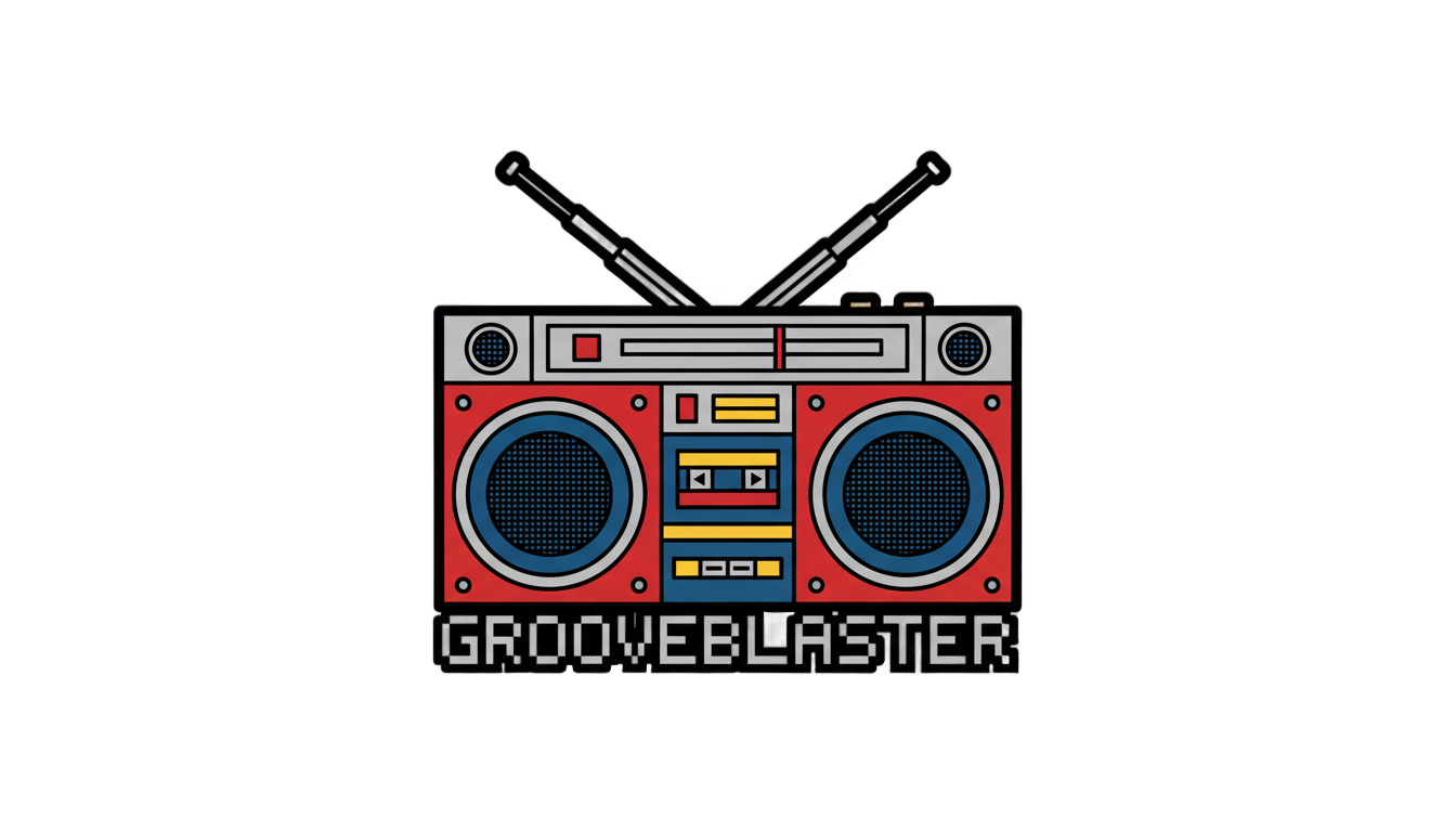 vintage stereo logo png PNG transparent background