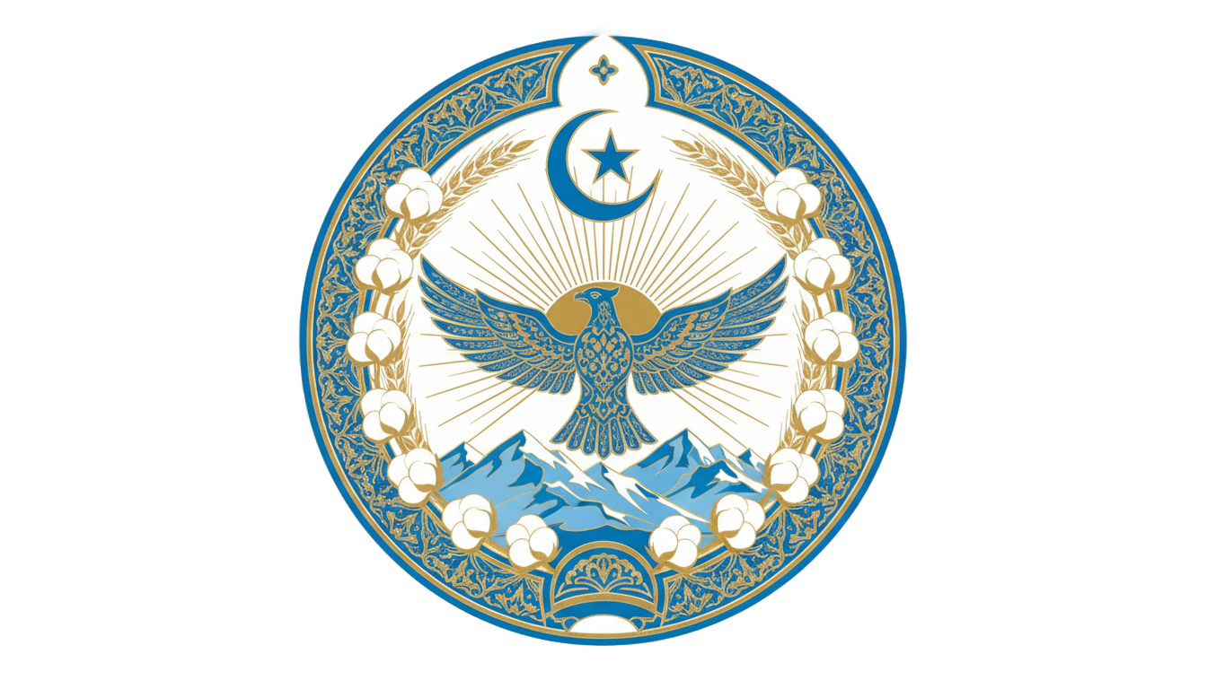 uzbekistan emblem png PNG transparent background