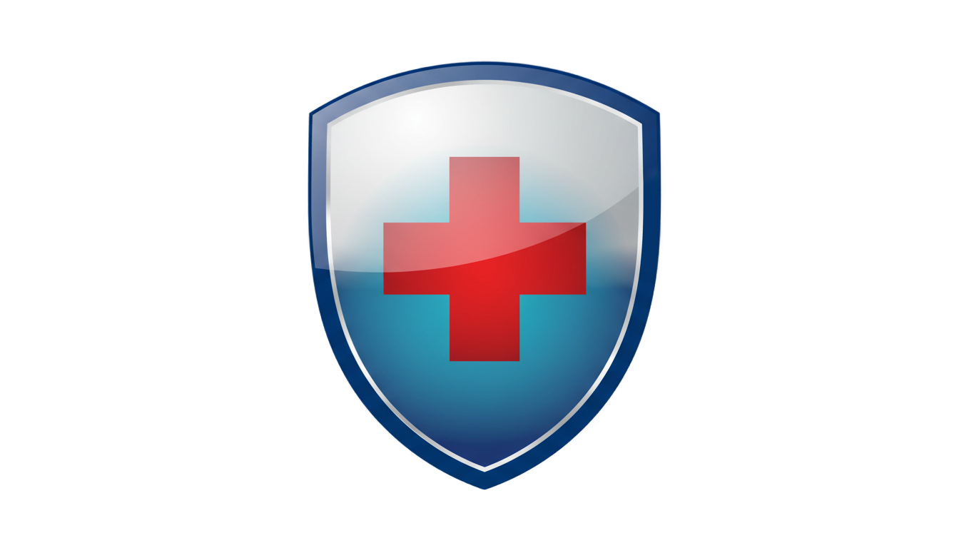 medical shield logo png PNG transparent background
