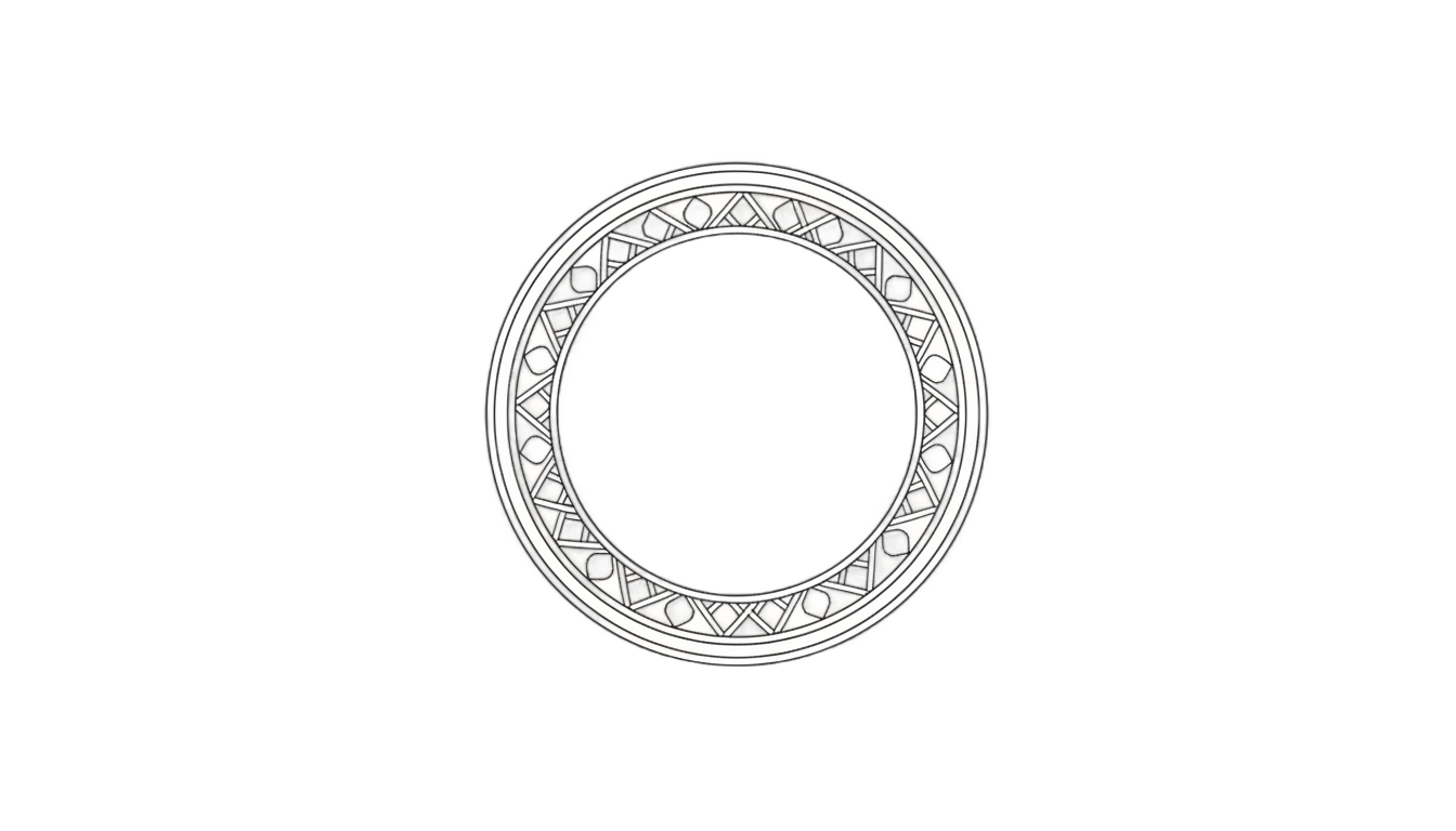 circle logo design png PNG transparent background
