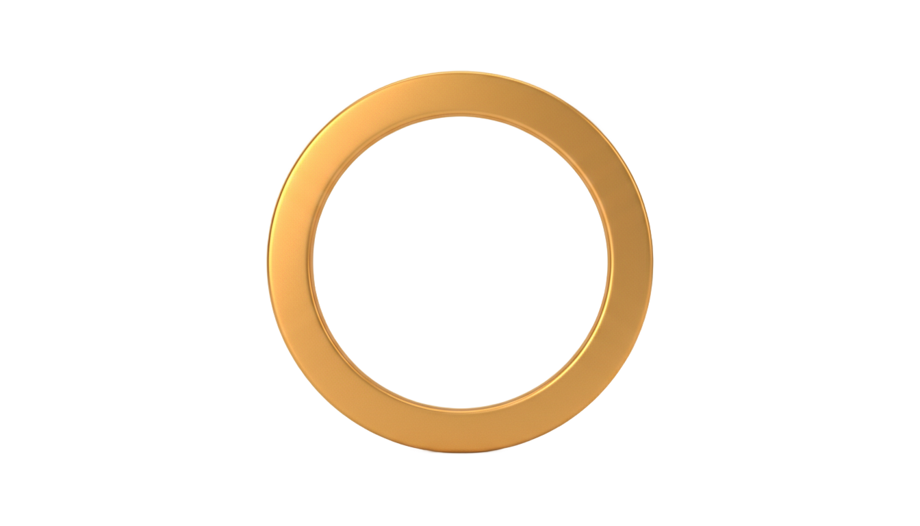 gold circle logo template png PNG transparent background