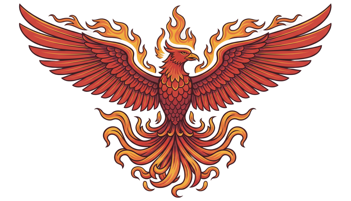 phoenix emblem png PNG transparent background