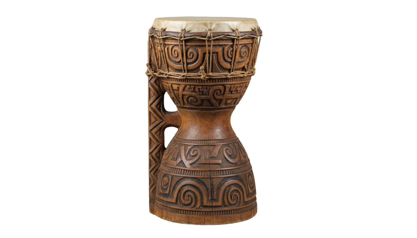 what does kundu drum represent on the png emblem PNG transparent background