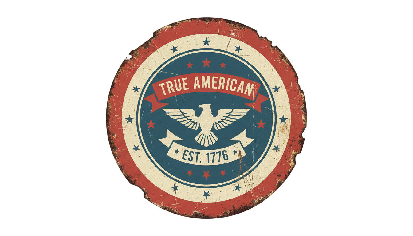 american vintage logo png PNG transparent background