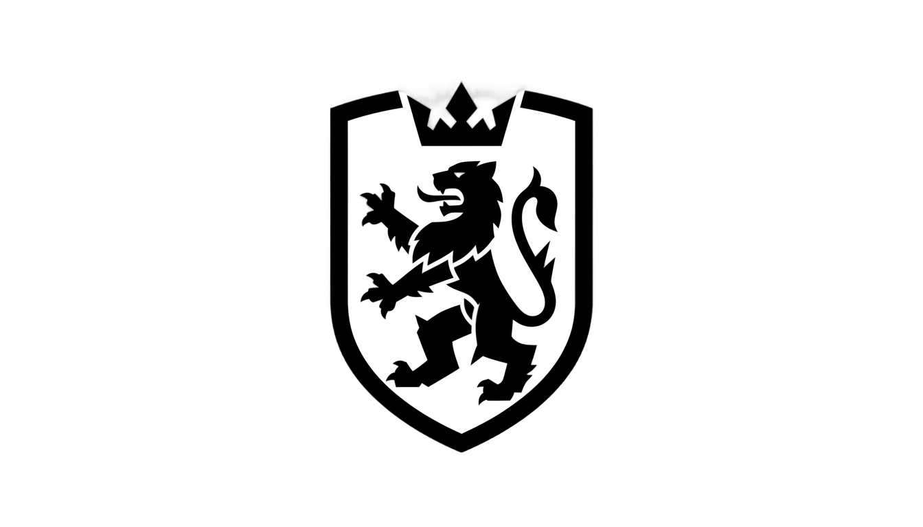 black shield logo png PNG transparent background