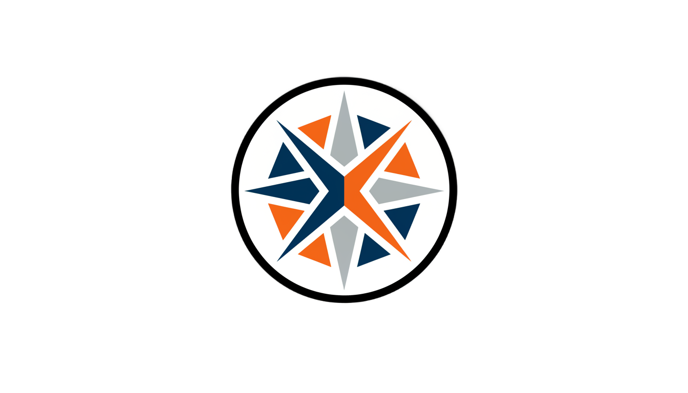 cool circle logo png PNG transparent background