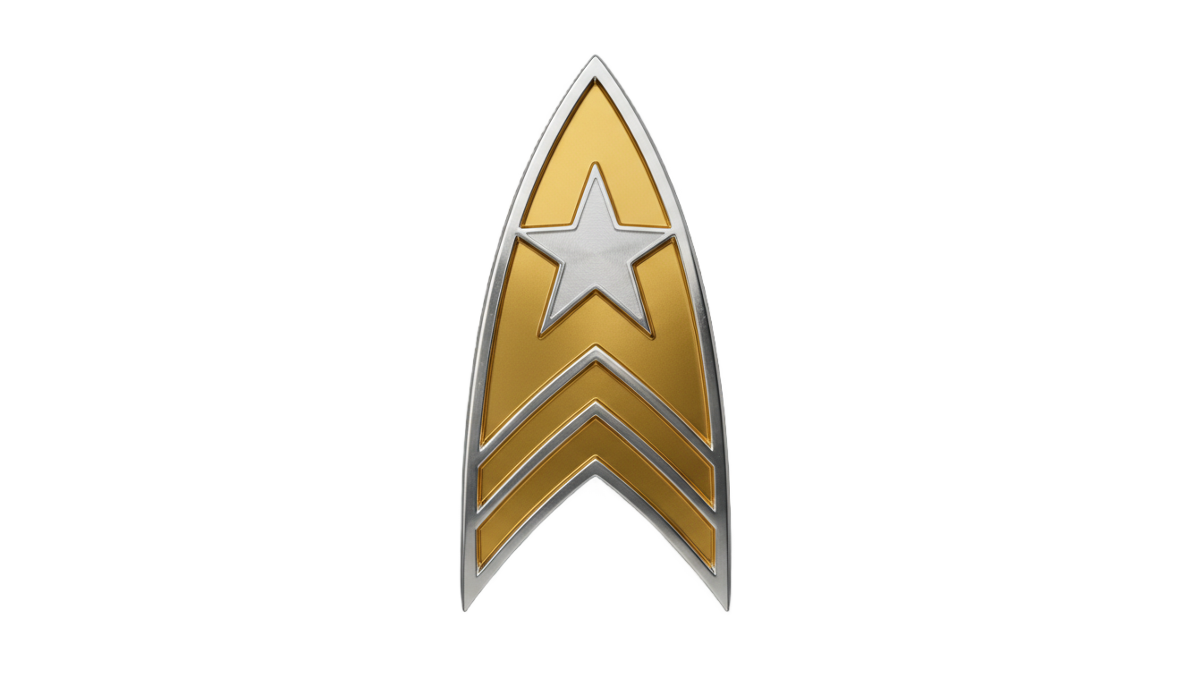 star trek emblem png PNG transparent background