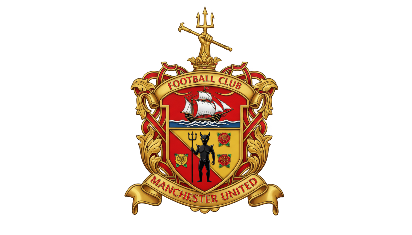 man utd crest png PNG transparent background