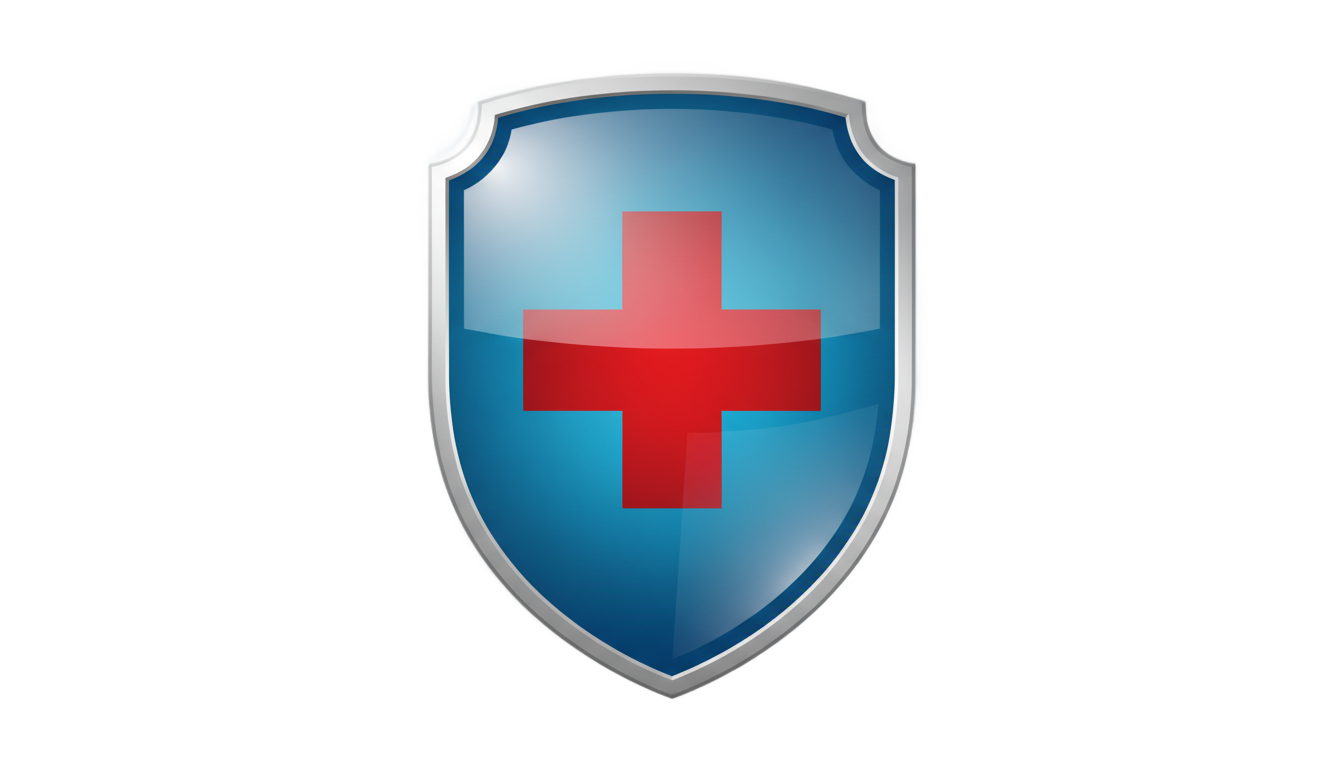 medical shield logo png PNG transparent background