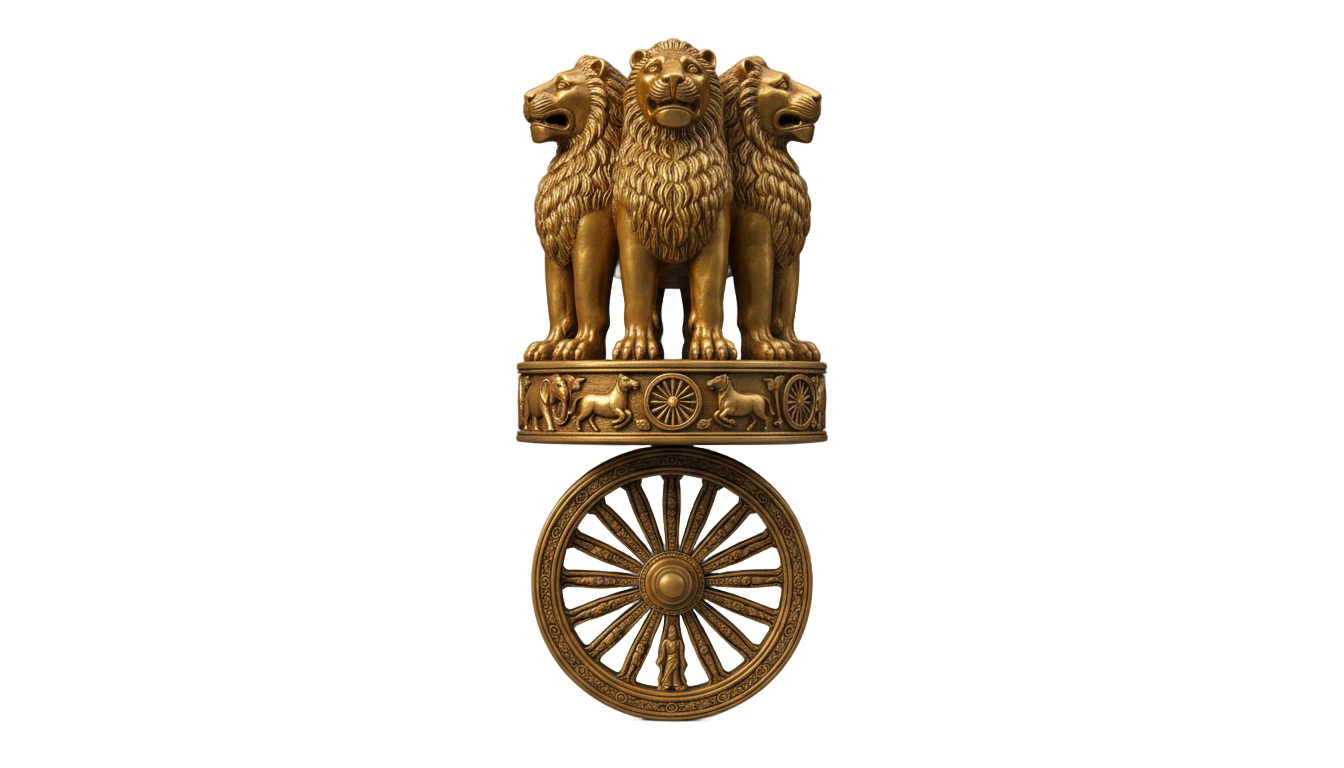 state emblem of india png PNG transparent background