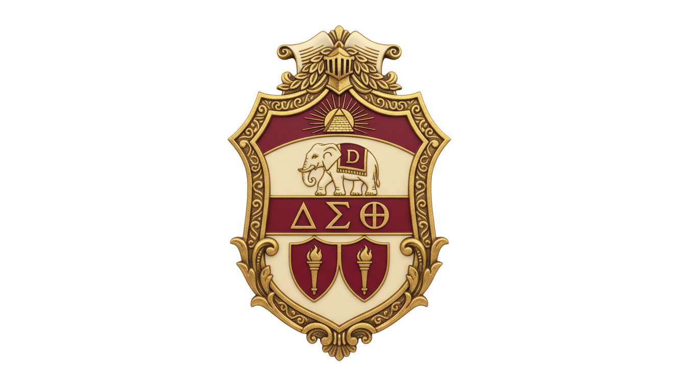delta sigma theta crest png PNG transparent background