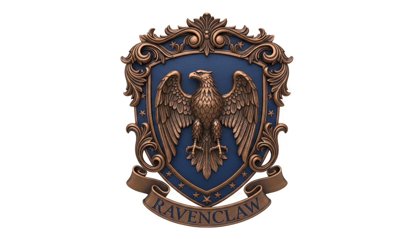 ravenclaw house crest png PNG transparent background